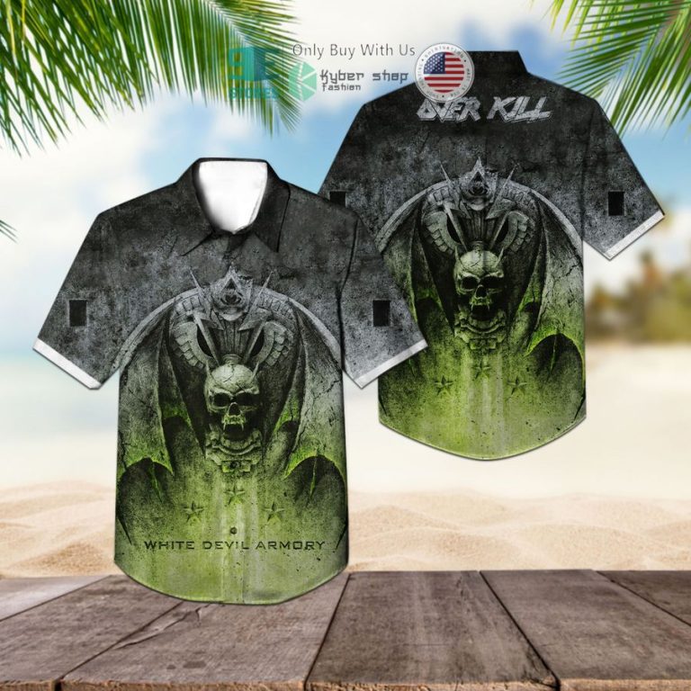 overkill band white devil armory album hawaiian shirt 1 37499