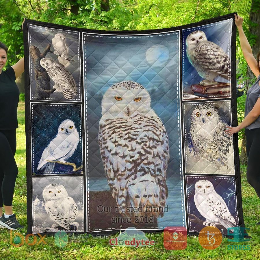 owl xmas quilt blanket 1 55371