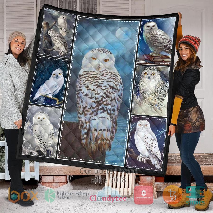owl xmas quilt blanket 2 30569