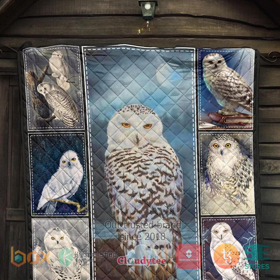 owl xmas quilt blanket 5 24434