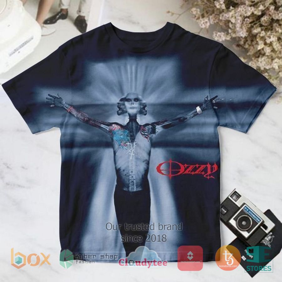 ozzy osbourne down to earth album 3d t shirt 1 64774
