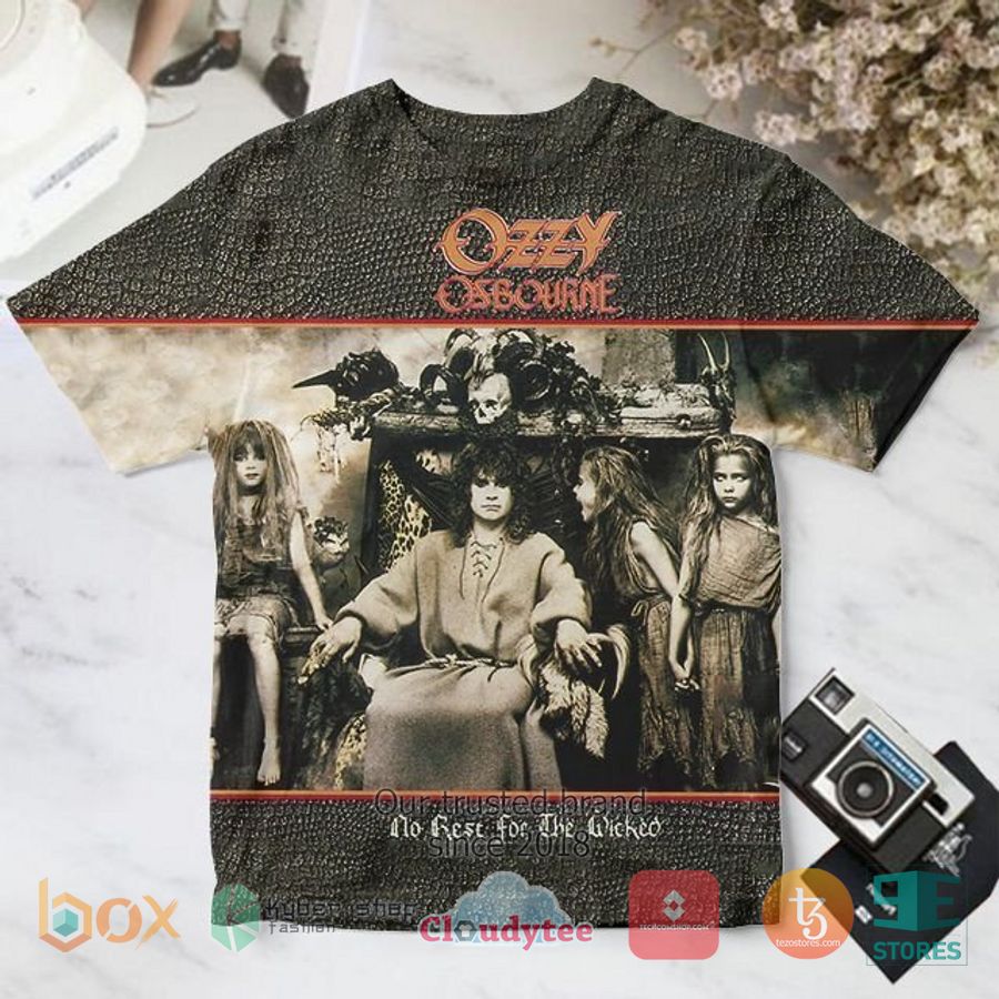 ozzy osbourne no rest for the wicked album 3d t shirt 1 25702