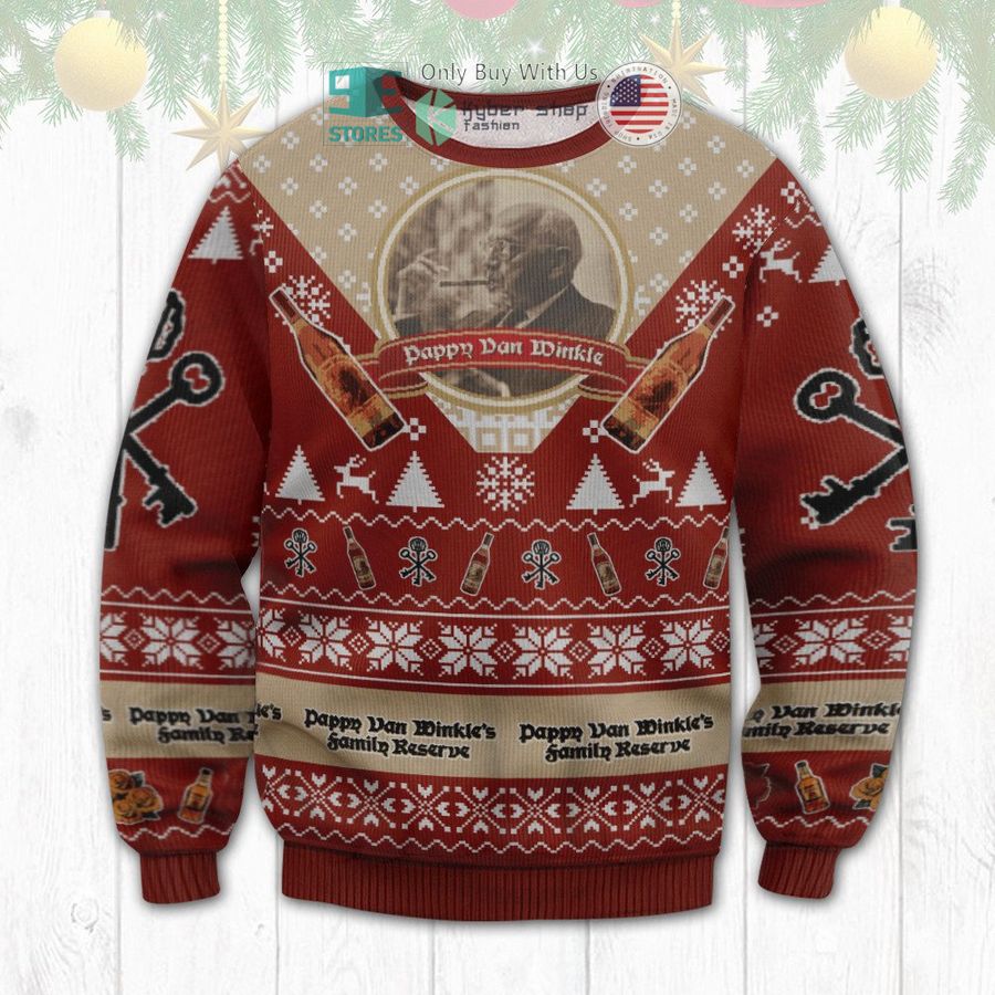 pappy van winkle christmas sweatshirt sweater 1 48520