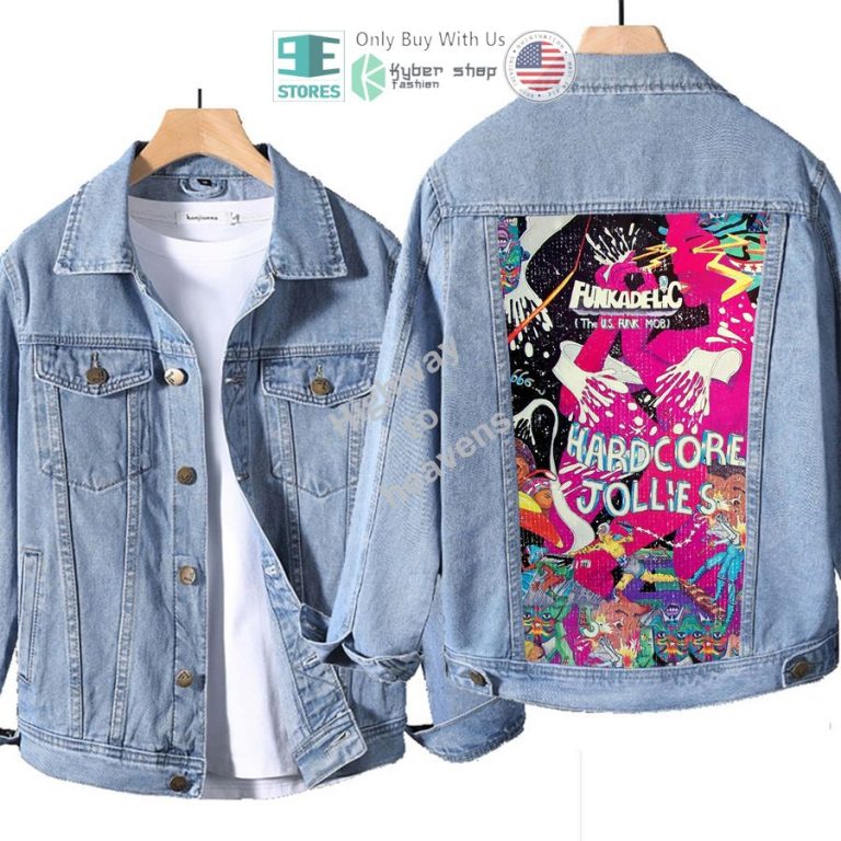 parliament band hardcore jollies album denim jacket 1 1870