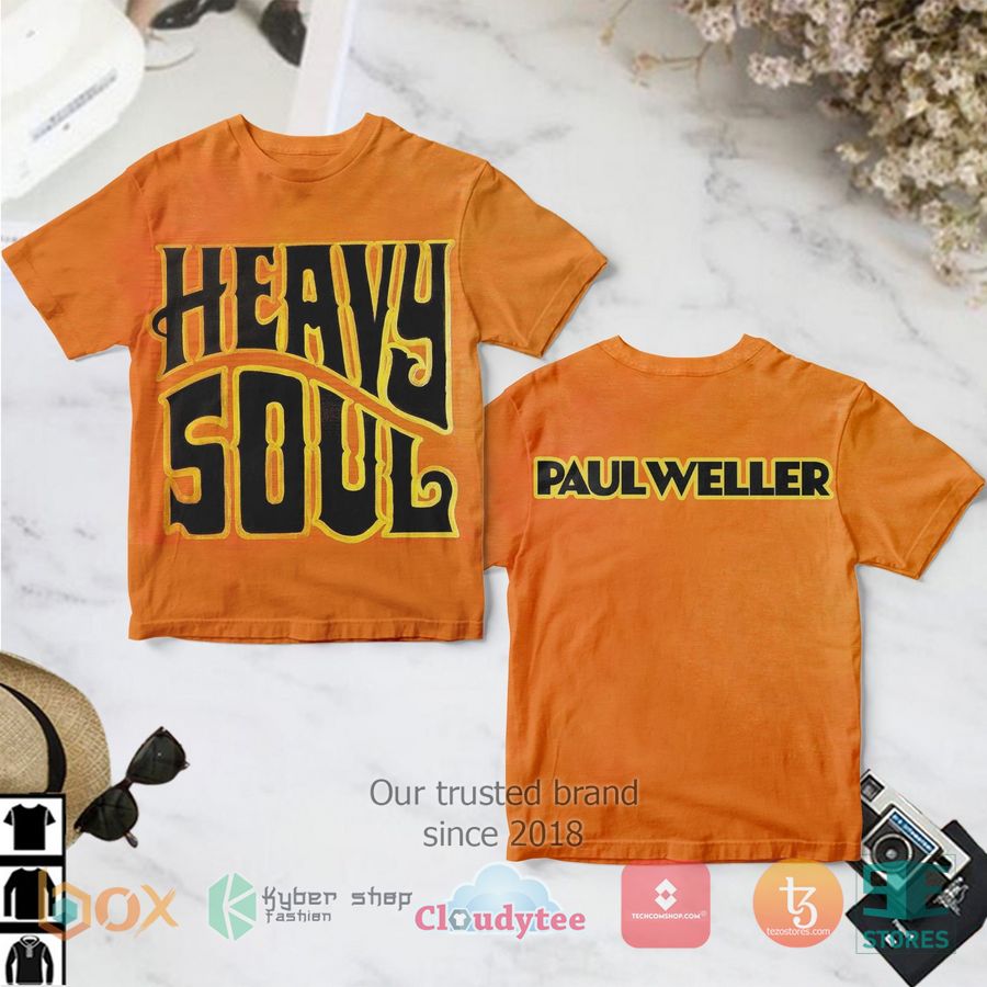 paul weller heavy soul album 3d t shirt 1 40831
