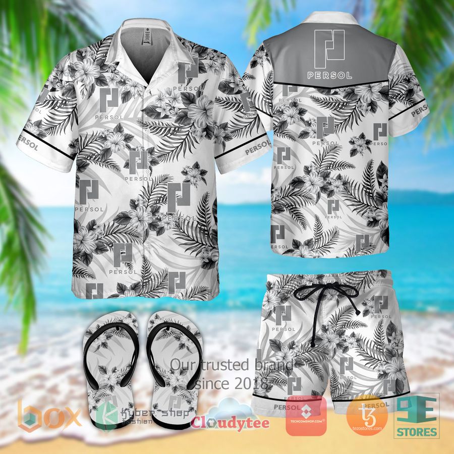 persol hawaiian shirt shorts 1 34388