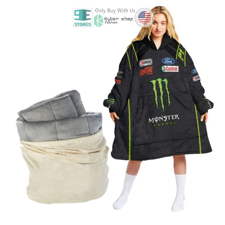 personalise v8 supercars tickford racing sherpa hooded blanket 1 89231