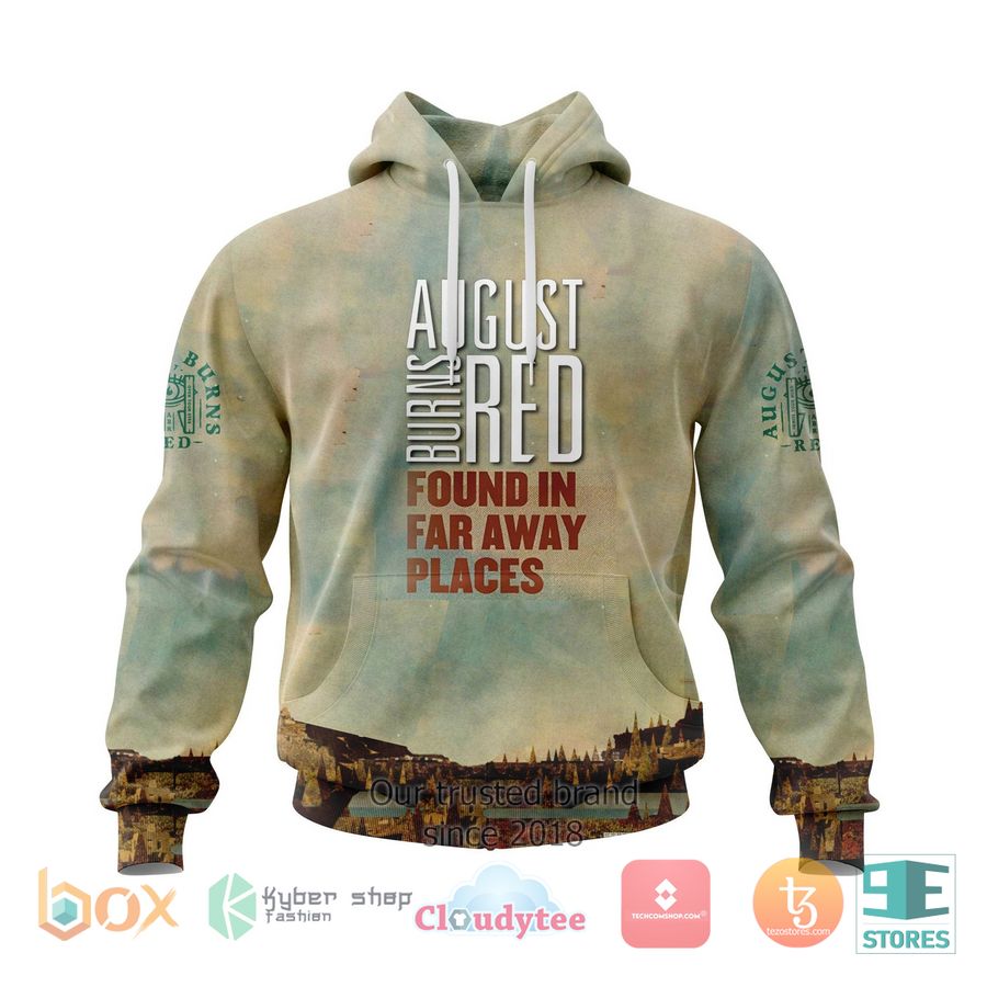 personalized august burns red found in far away places 3d hoodie 1 35163