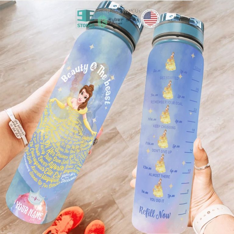 personalized beauty the beast water bottle 1 75317