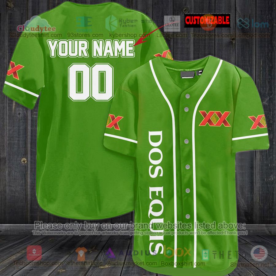 personalized dos equis custom baseball jersey 1 34058