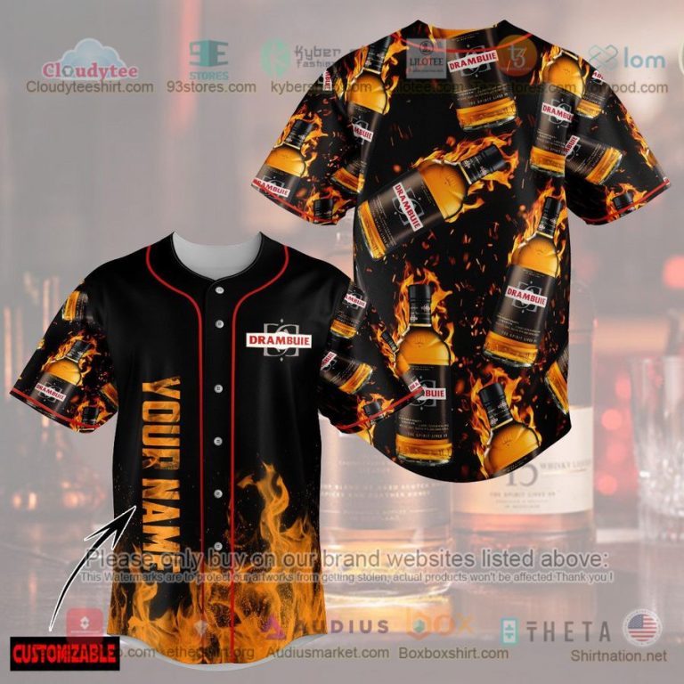 personalized drambuie fire custom baseball jersey 1 34213