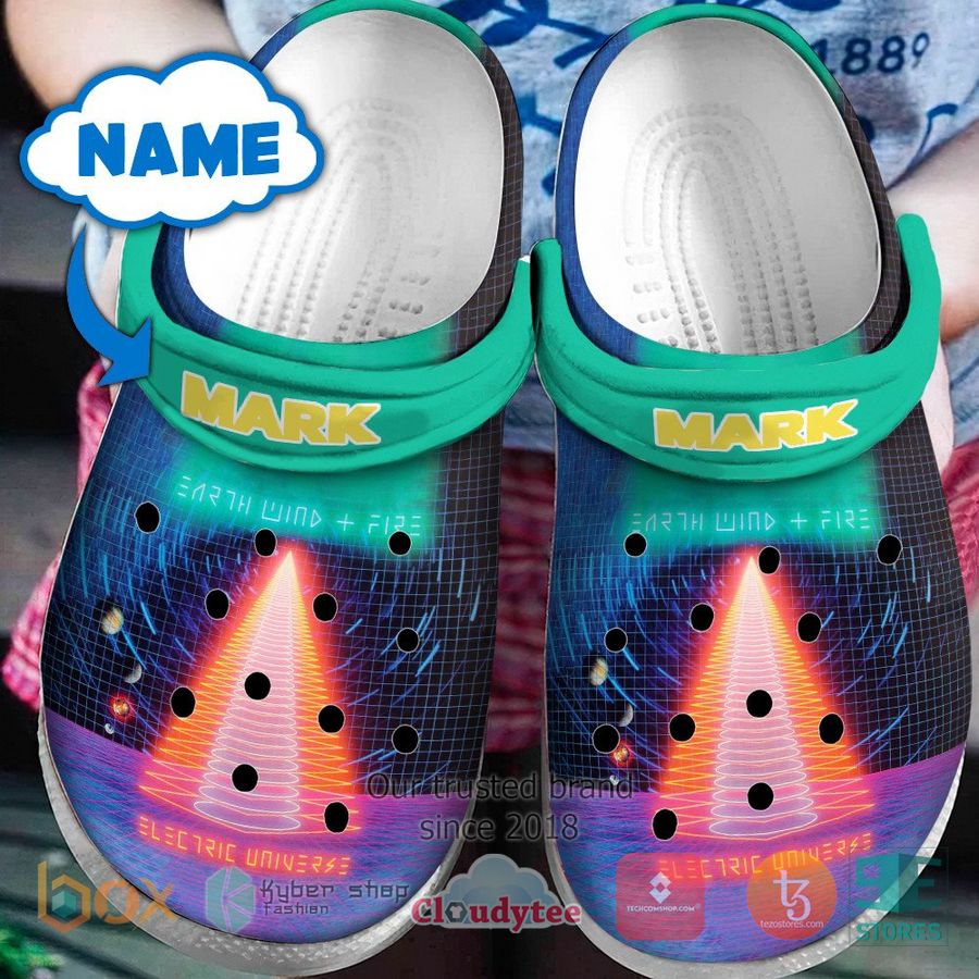 personalized earth wind fire electric universe album crocband clog 1 48503