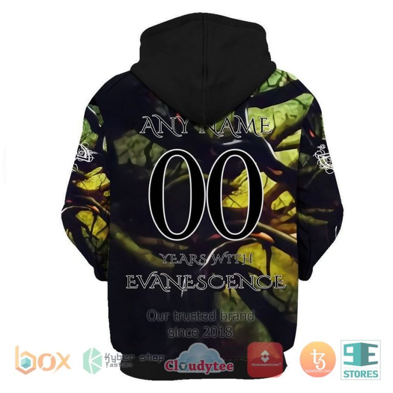 personalized evanescence anywhere but home 3d hoodie 2 61160