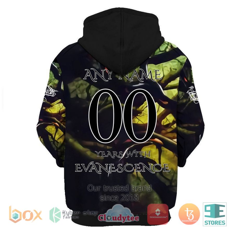 personalized evanescence anywhere but home 3d hoodie 2 61160