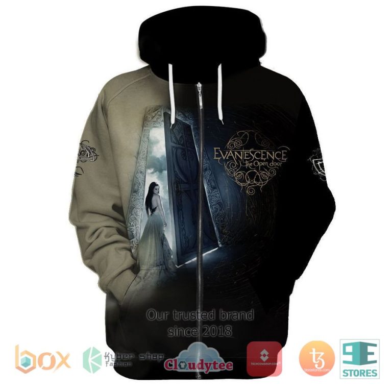 personalized evanescence the open door 3d zip hoodie 1 89043