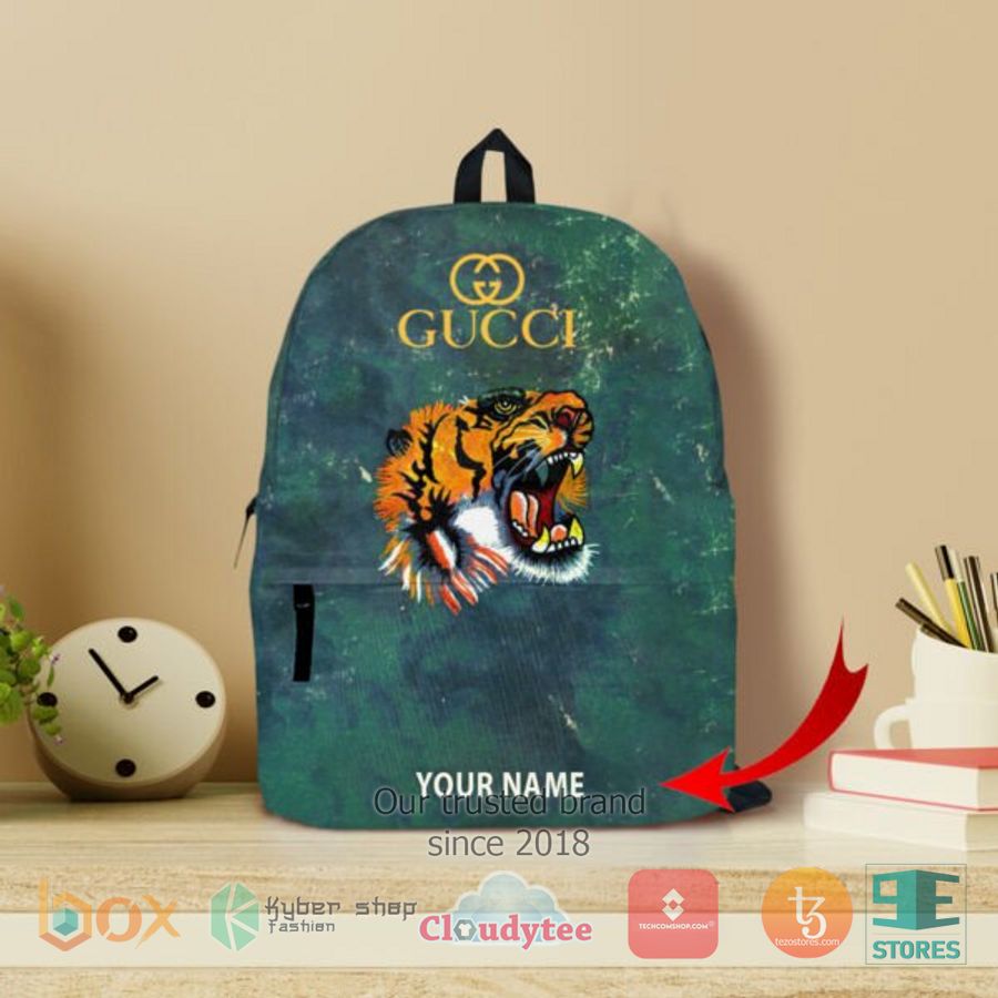 personalized gucci tiger custom backpack 1 64516