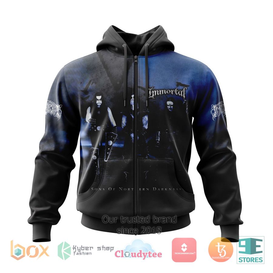 personalized immortal sons of northern darkness 3d zip hoodie 1 71475