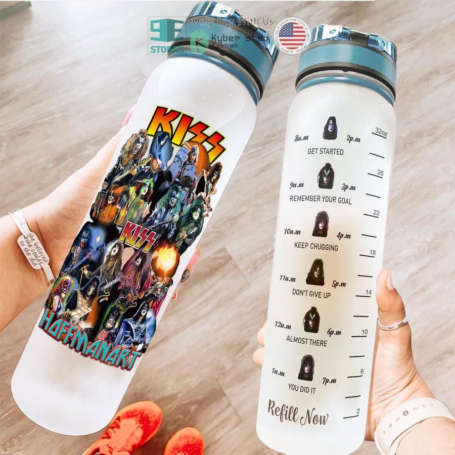 personalized kiss band members water bottle 1 47883