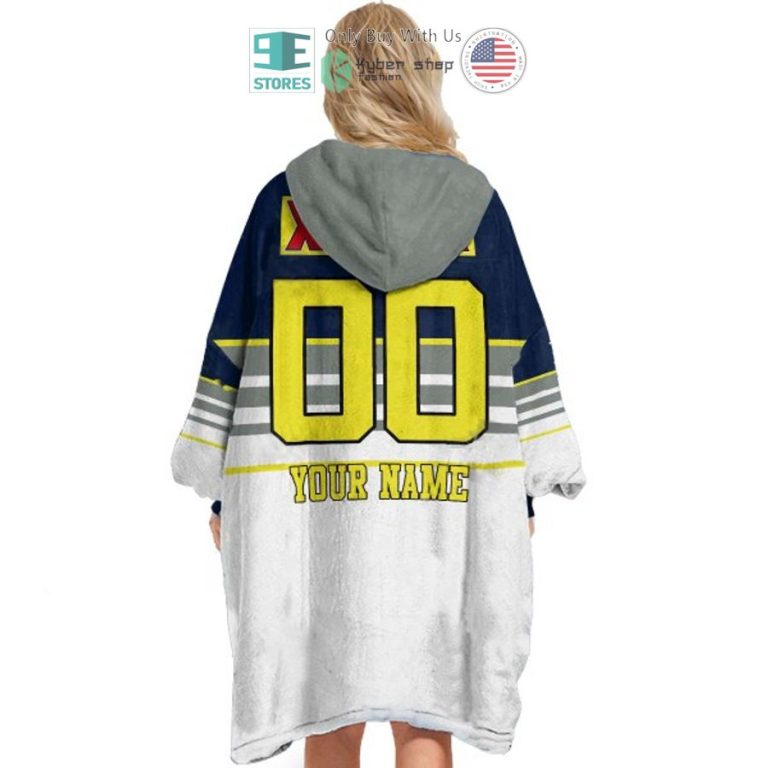 personalized north queensland cowboys sherpa hooded blanket 3 88308