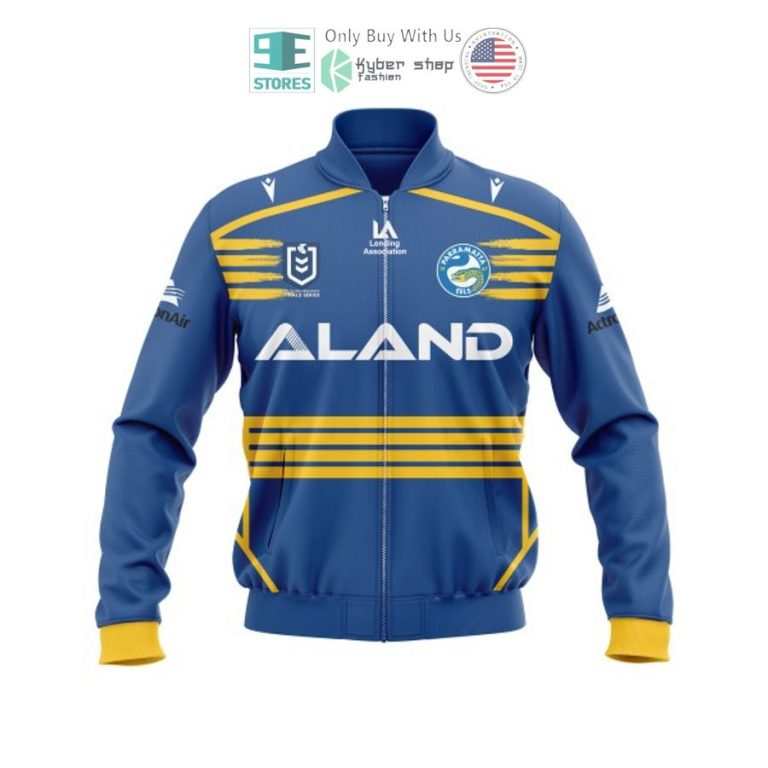 personalized nrl parramatta eels aland blue bomber jacket 3 54957