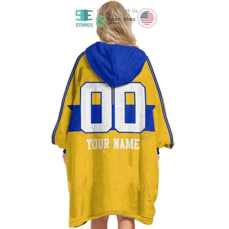 personalized nrl parramatta eels famous sherpa hooded blanket 3 48551