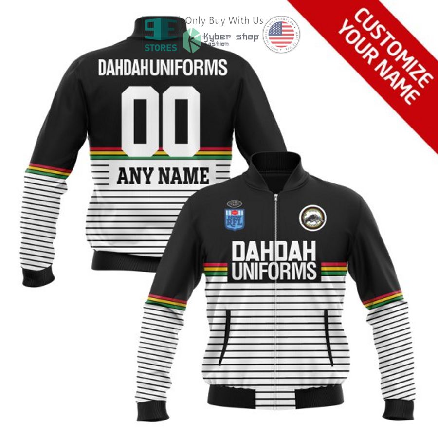 personalized penrith panthers bomber jacket 1 86818