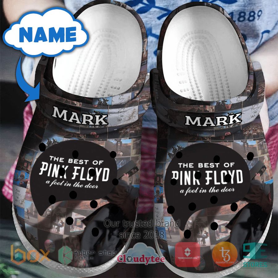 personalized pink floyd a foot in the door album crocband clog 1 7841