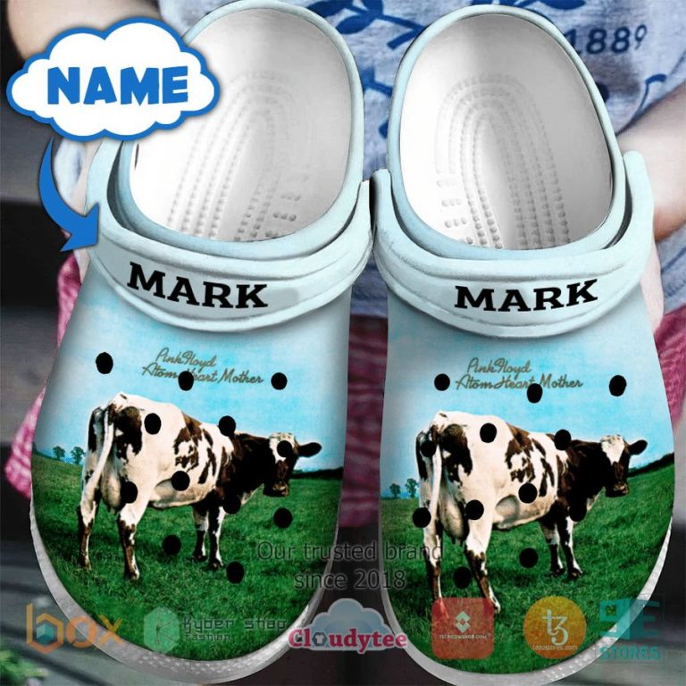 personalized pink floyd atom heart mother album crocband clog 1 52984