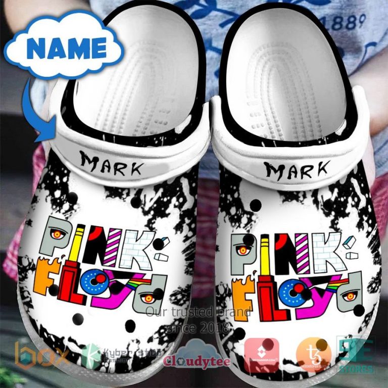 personalized pink floyd logo crocband clog 1 34296