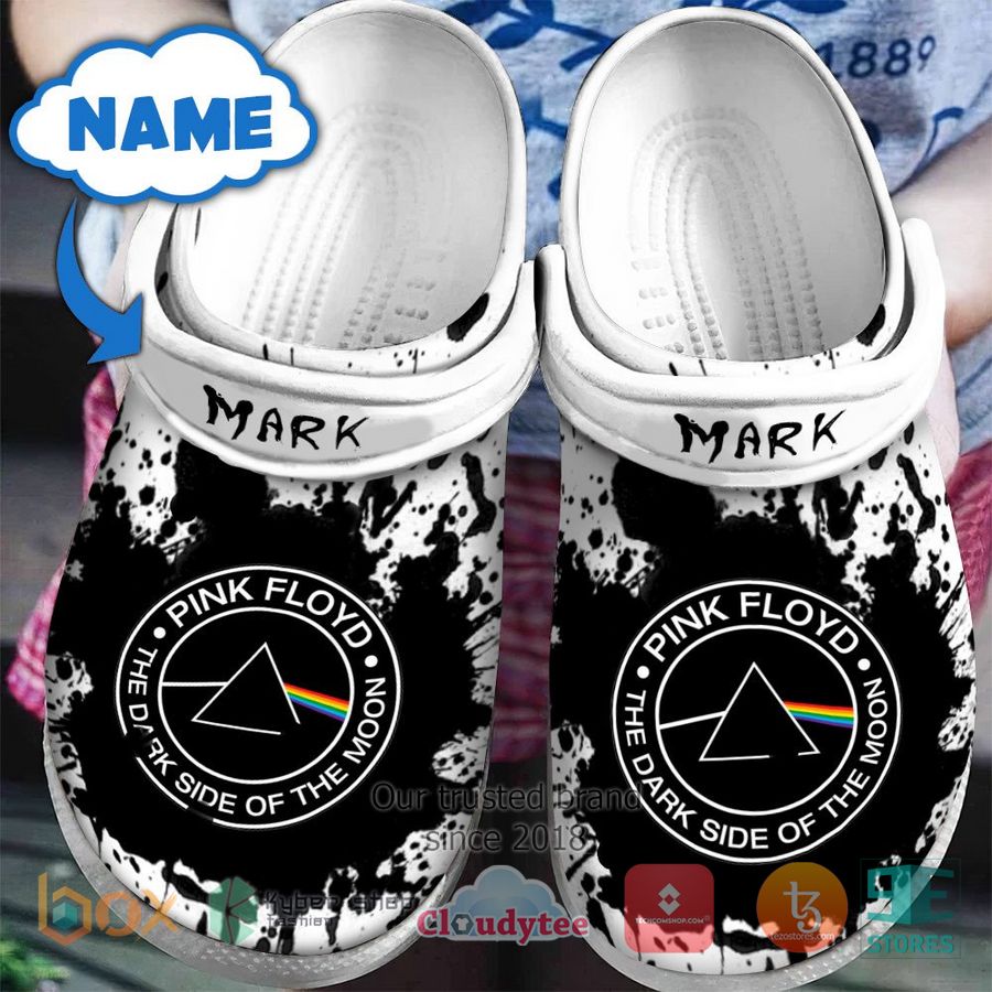 personalized pink floyd the dark side of the moon crocband clog 1 21936
