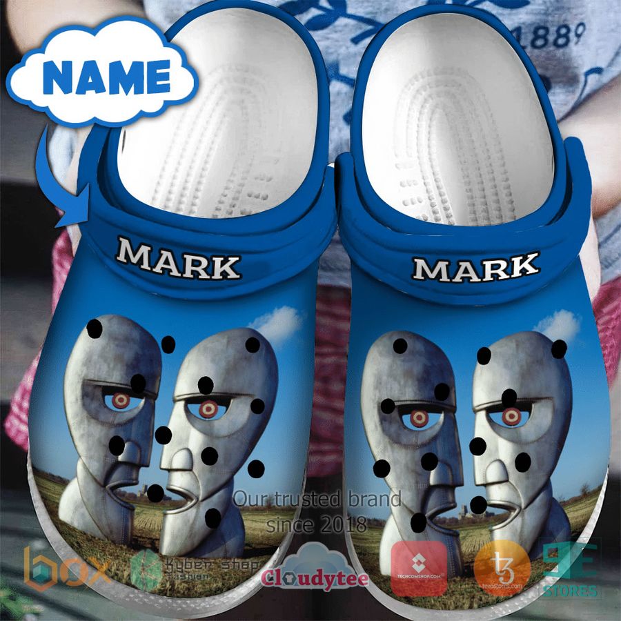 personalized pink floyd the division bell album crocband clog 1 30767
