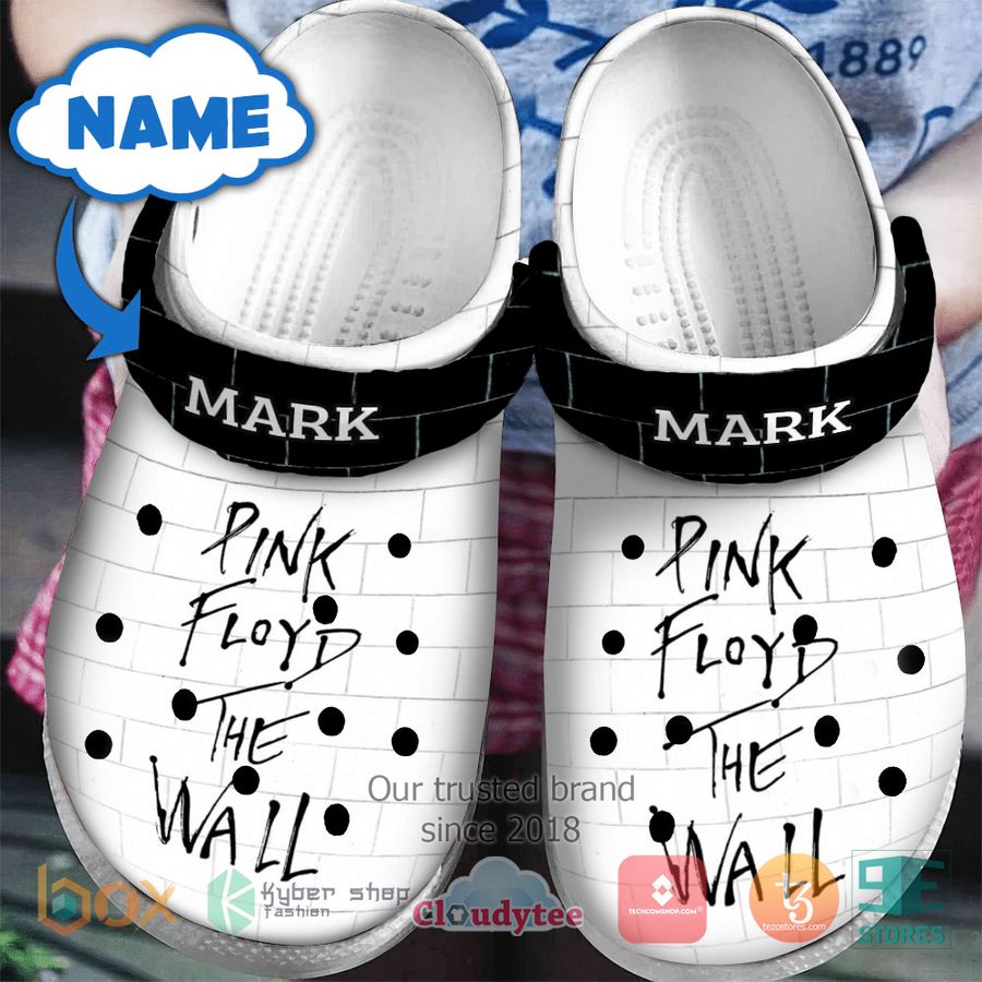 personalized pink floyd wall white album crocband clog 1 46696