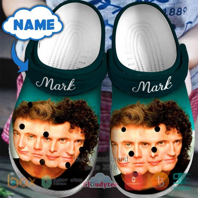 personalized queen band the miracle album crocband clog 1 3431