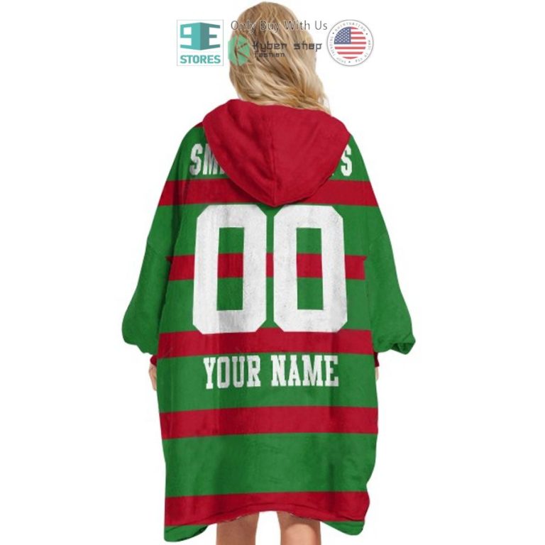 personalized south sydney rabbitohs sherpa hooded blanket 3 87285