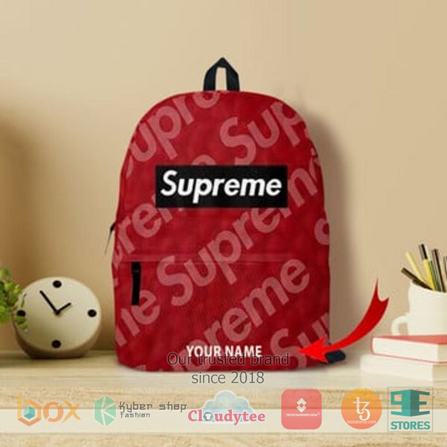 personalized supreme custom backpack 1 52428