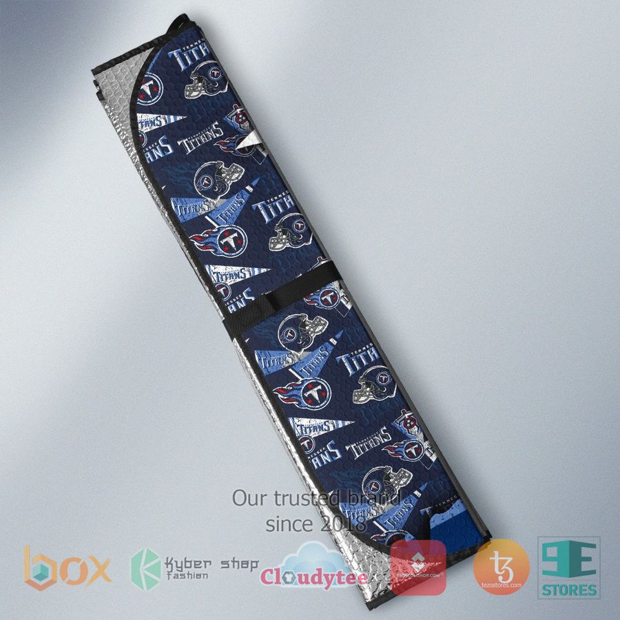 personalized tennessee titans custom name car sunshades 2 26049