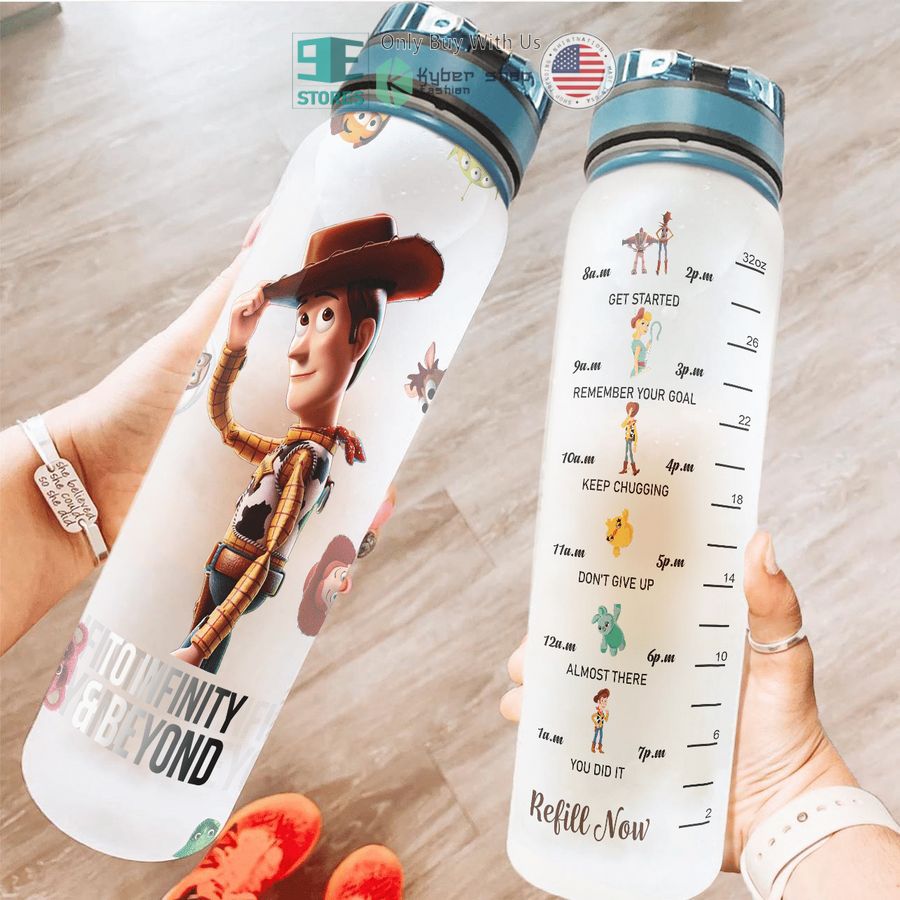 personalized woody toy story to infinity beyond water bottle 2 74175