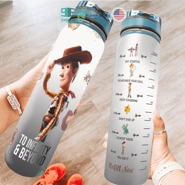 personalized woody toy story to infinity beyond water bottle 3 36005