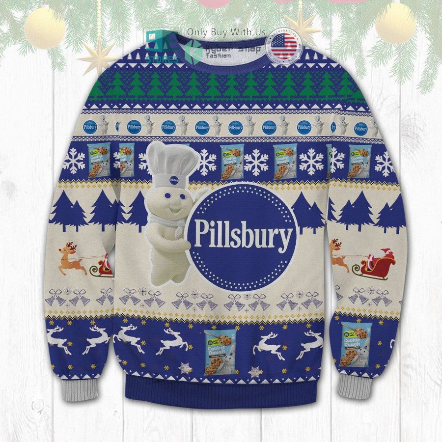pillsbury christmas sweatshirt sweater 1 25880