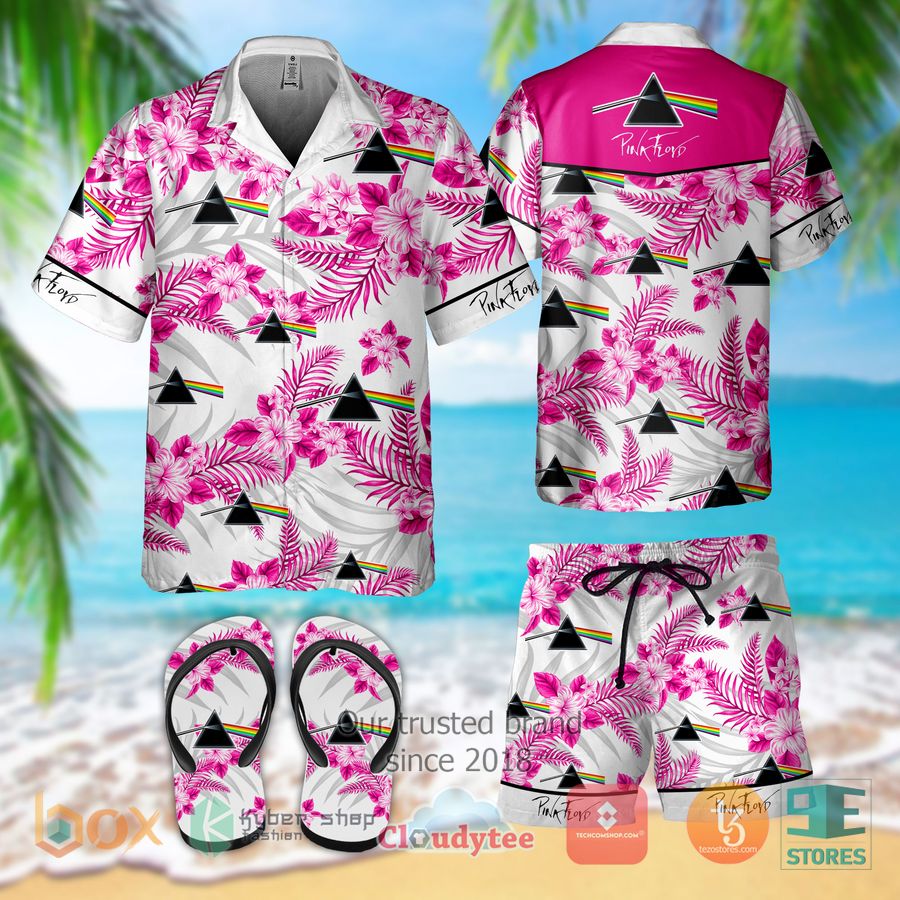 pink floyd band hawaiian shirt shorts 1 19326