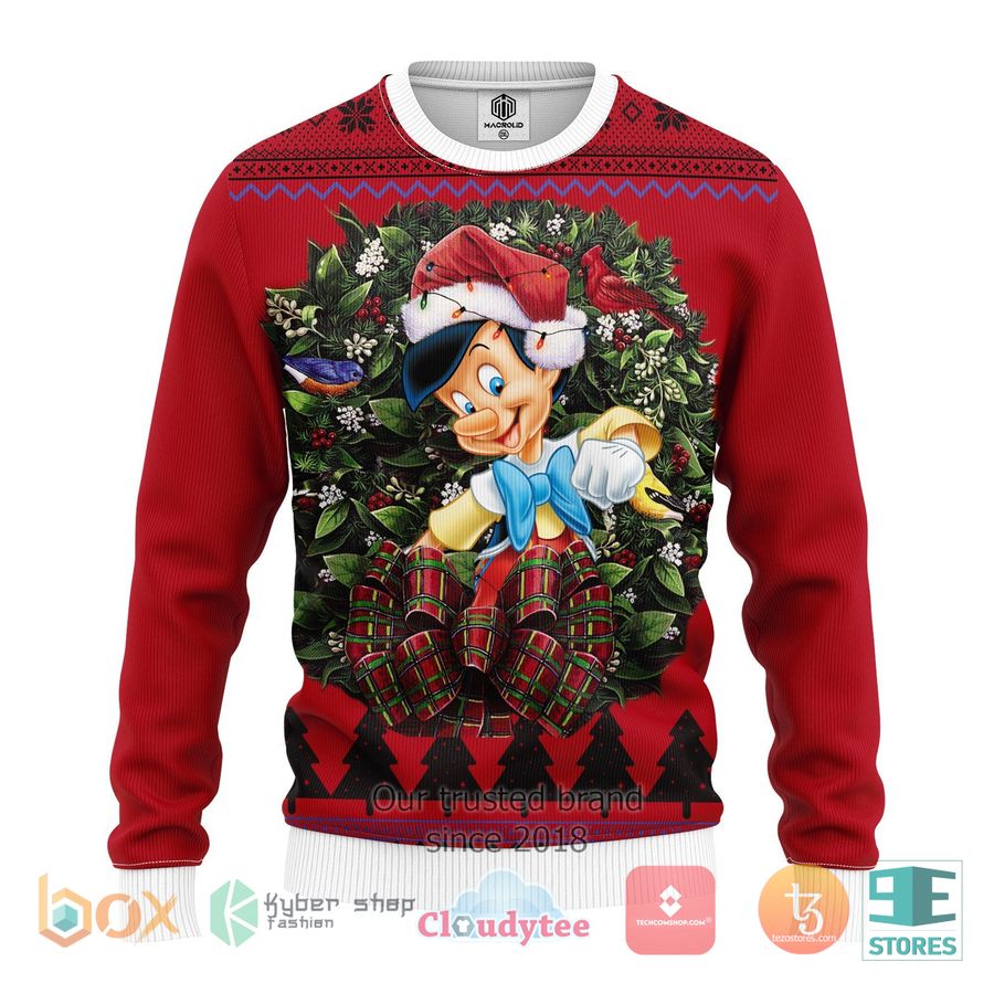 pinochio noel ugly christmas sweater 1 76163