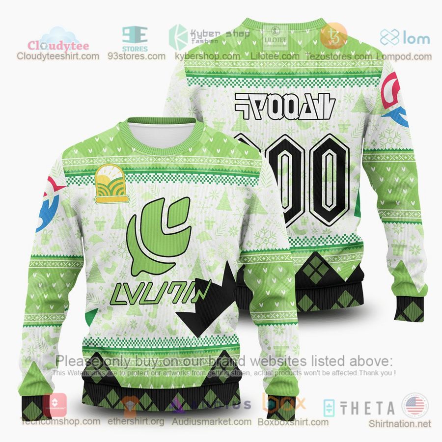 pokemon grass uniform sweatshirt sweater 1 12170