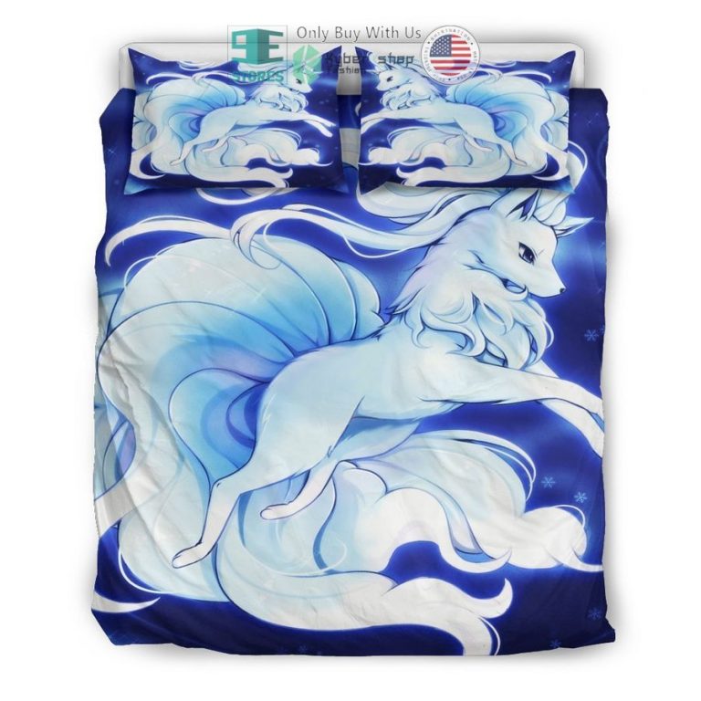 pokemon ninetales bedding set 3 3029