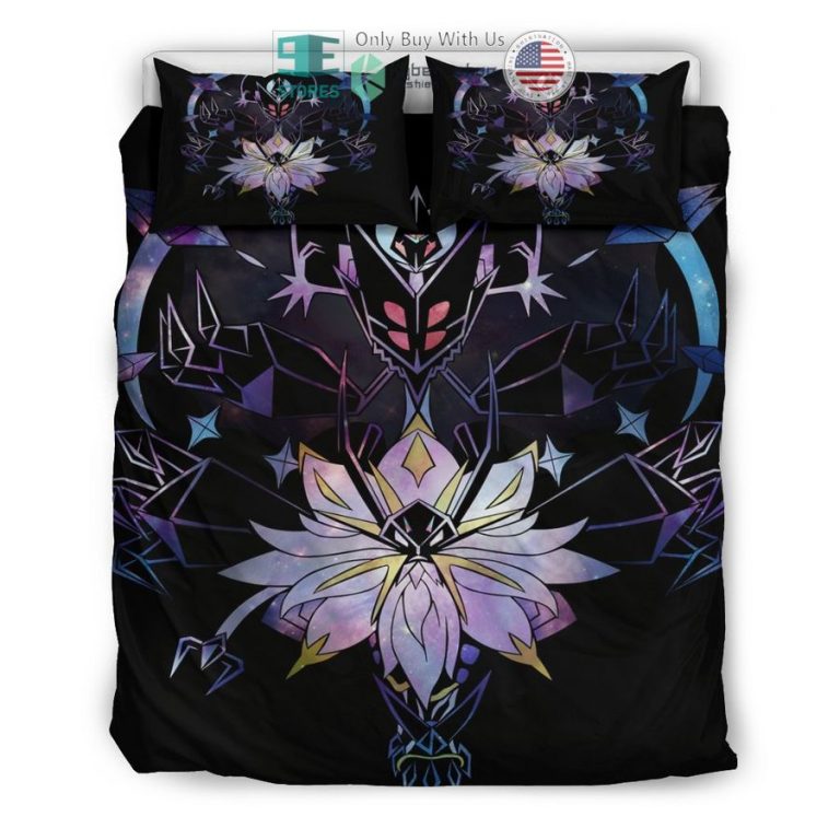 pokemon solgaleo and lunala bedding set 3 15477