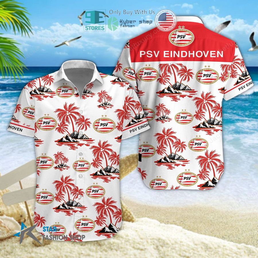 psv eindhoven hawaii shirt shorts 1 25514