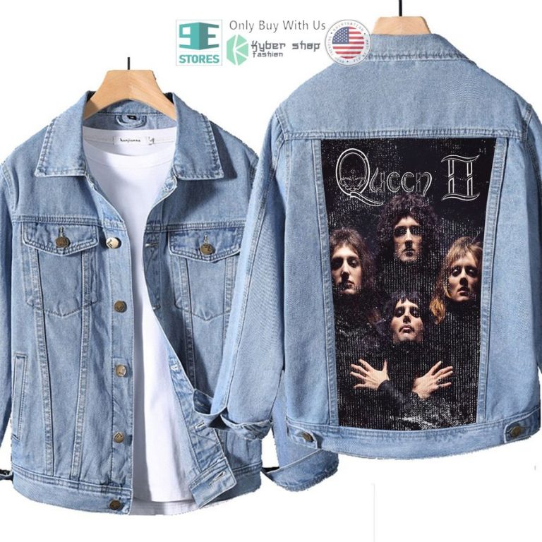 queen band queen ii album denim jacket 1 32662