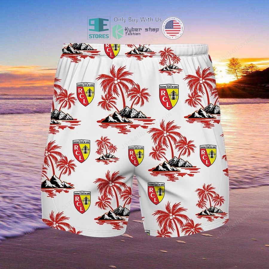 racing club de lens hawaiian shirt shorts 2 3090