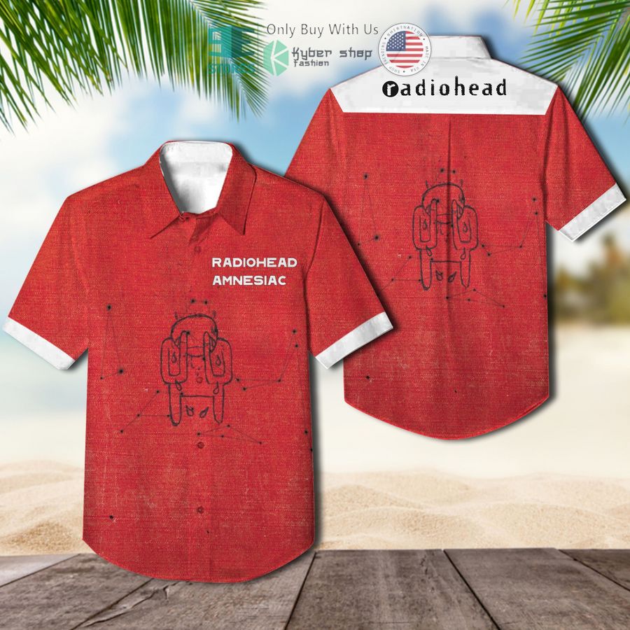 radiohead band amnesiac album hawaiian shirt 1 32323