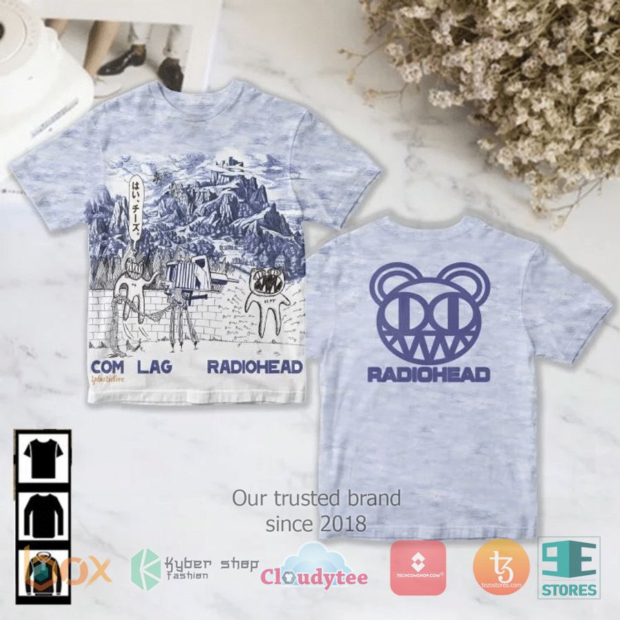 radiohead band com lag album 3d t shirt 1 39579