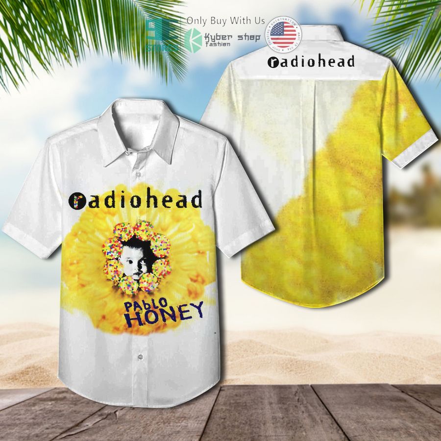 radiohead band pablo honey album hawaiian shirt 1 96823